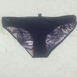 Maaji BlackBerry Velvet Reversible Bikini Botton